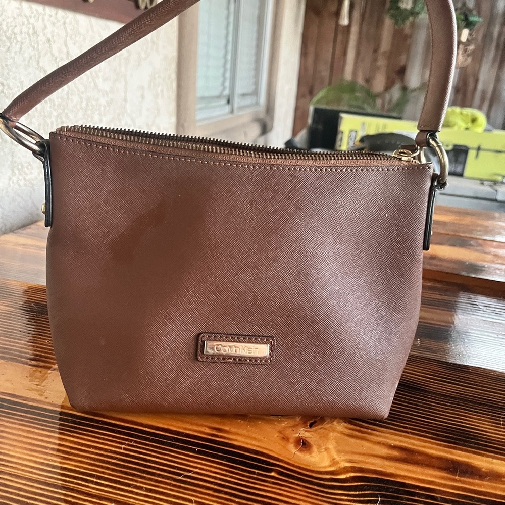 Calvin Klein Brown Shoulder Bag
